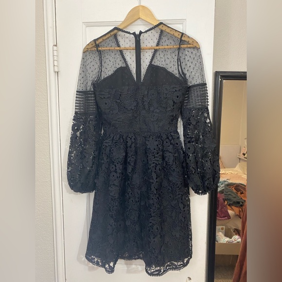 Bilan Lace French Connection dress size 2 black - Picture 5 of 7